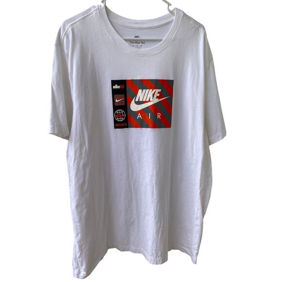 Nike Swoosh by Air Just Do It Size XXL White Tshirt - Picture 1 of 5